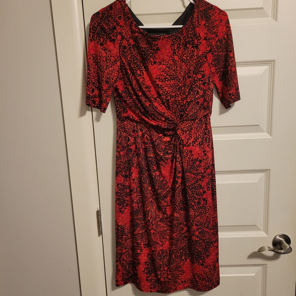 Red and Black dress